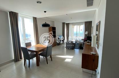 Apartment - 1 Bedroom - 2 Bathrooms for rent in Viva West - Viva Bahriyah - The Pearl Island - Doha
