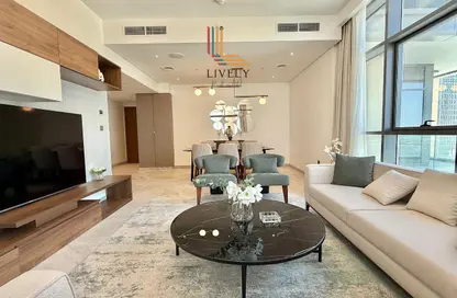 Apartment - 2 Bedrooms - 4 Bathrooms for rent in Lusail Residence - Marina District - Lusail