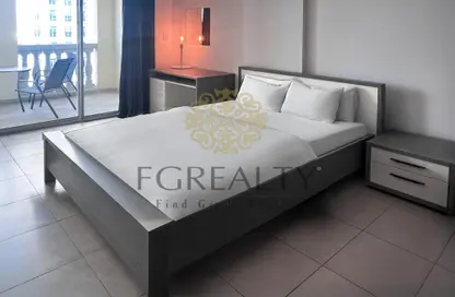Apartment - Studio - 1 Bathroom for rent in Viva West - Viva Bahriyah - The Pearl Island - Doha