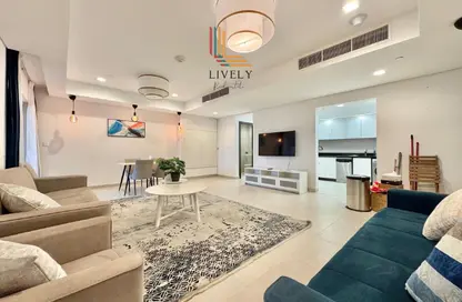 شقة - غرفة نوم - 2 حمامات للايجار في فيفا غرب - فيفا بحرية - جزيرة اللؤلؤة - الدوحة