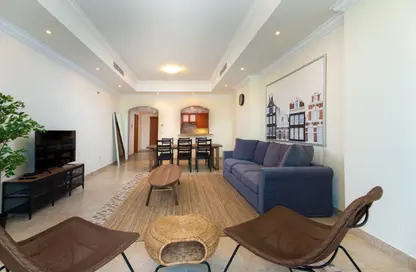 Apartment - 2 Bedrooms - 3 Bathrooms for sale in West Porto Drive - Porto Arabia - The Pearl Island - Doha