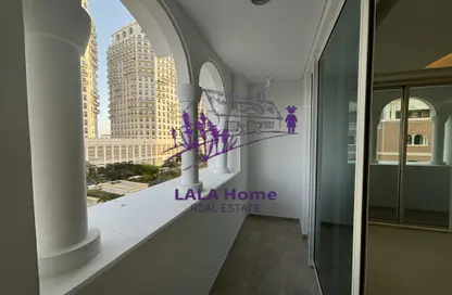 Apartment - 1 Bedroom - 2 Bathrooms for rent in Viva West - Viva Bahriyah - The Pearl Island - Doha