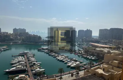 Apartment - Studio - 1 Bathroom for rent in West Porto Drive - Porto Arabia - The Pearl Island - Doha