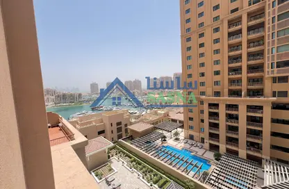 Apartment - 1 Bedroom - 2 Bathrooms for sale in Porto Arabia - The Pearl Island - Doha Apartment - 1 Bedroom - 2 Bathrooms for sale in Porto Arabia - The Pearl Island - Doha