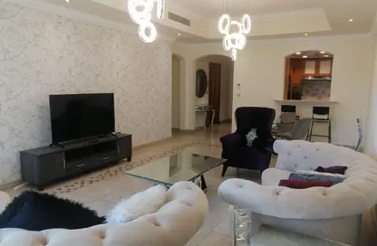 Apartment - 2 Bedrooms - 3 Bathrooms for rent in Sabban Towers - Porto Arabia - The Pearl Island - Doha