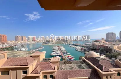 Apartment - 3 Bedrooms - 4 Bathrooms for rent in West Porto Drive - Porto Arabia - The Pearl Island - Doha