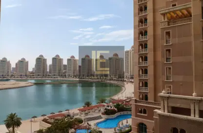Apartment - Studio - 1 Bathroom for rent in Viva West - Viva Bahriyah - The Pearl Island - Doha