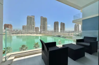 شقة - غرفة نوم - 2 حمامات للايجار في كريستال ريزيدنس - جزيرة اللؤلؤة - الدوحة