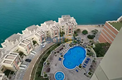 شقة - غرفة نوم - 2 حمامات للايجار في تاور 29 - فيفا بحرية - جزيرة اللؤلؤة - الدوحة