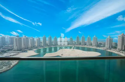 Apartment - 1 Bedroom - 2 Bathrooms for rent in Al Mutahidah Tower - Viva Bahriyah - The Pearl Island - Doha