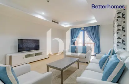 Apartment - 1 Bedroom - 2 Bathrooms for rent in West Porto Drive - Porto Arabia - The Pearl Island - Doha
