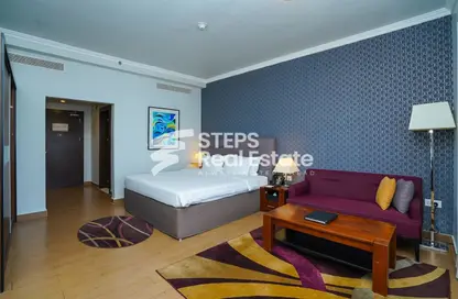 Apartment - Studio - 1 Bathroom for rent in West Bay Tower - West Bay - West Bay - Doha