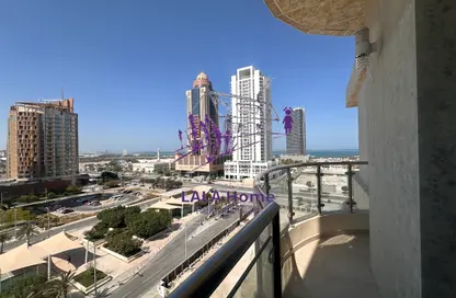 Apartment - 2 Bedrooms - 3 Bathrooms for rent in Lusail Residence - Marina District - Lusail
