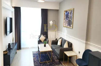 Living Room image for: Apartment - 1 Bedroom - 2 Bathrooms for rent in C-Ring Road - Al Sadd - Doha, Image 1