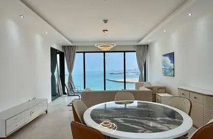 شقة - غرفة نوم - 2 حمامات للايجار في برج مارينا 02 - منطقة المارينا - الوسيل