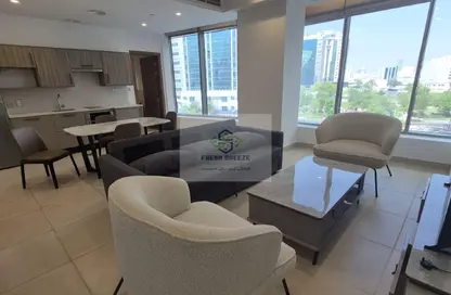 Apartment - 1 Bedroom - 2 Bathrooms for rent in Al Khair Tower - Corniche Road - Corniche Road - Doha