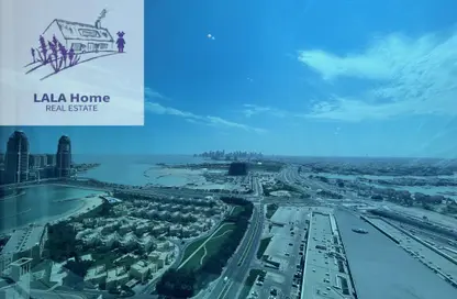 Apartment - 2 Bedrooms - 2 Bathrooms for rent in Zig Zag Tower A - Zig Zag Towers - West Bay - Doha