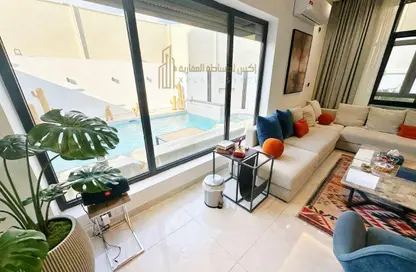 فيلا - 5 غرف نوم - 7 حمامات للايجار في الثمامة - الثمامة - الدوحة