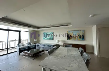 Apartment - 2 Bedrooms - 3 Bathrooms for rent in Abraj Bay - Abraj Quartiers - The Pearl Island - Doha