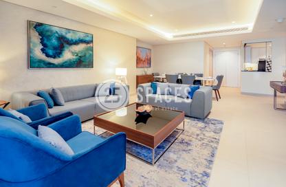 Apartment - 3 Bedrooms - 4 Bathrooms for rent in Abraj Bay - Abraj Quartiers - The Pearl Island - Doha