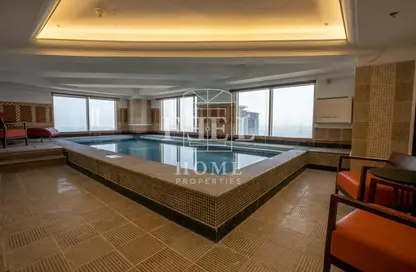 Pool image for: Apartment - 6 Bedrooms - 7 Bathrooms for rent in Dusit Hotel  and  Suites Doha - Diplomatic Street - West Bay - Doha, Image 1