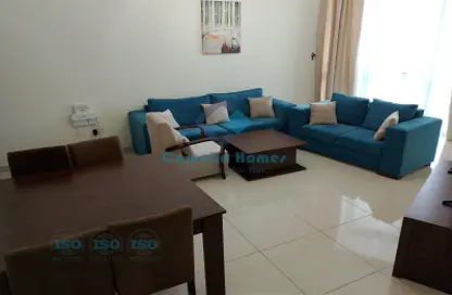 Living / Dining Room image for: Apartment - 2 Bedrooms - 2 Bathrooms for rent in West Bay - West Bay - Doha, Image 1