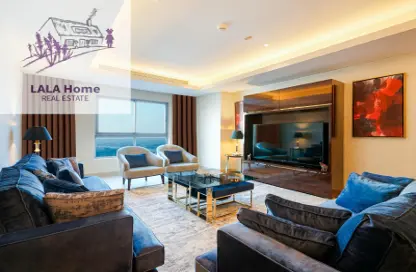 Penthouse - 3 Bedrooms - 5 Bathrooms for rent in Abraj Bay - Abraj Quartiers - The Pearl Island - Doha