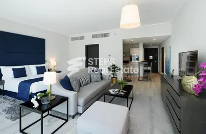 Apartment - Studio - 1 Bathroom for rent in Al Shatt Street - West Bay - Doha