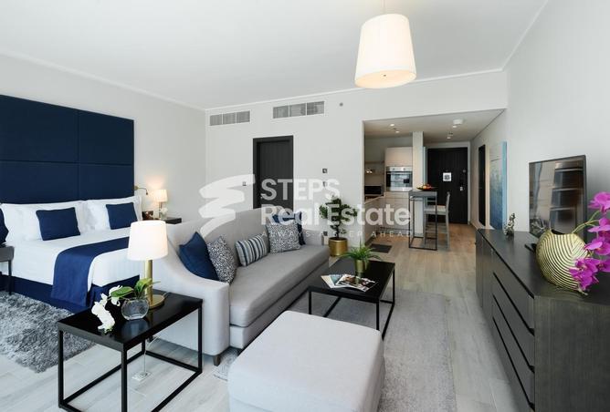 Apartment - Studio - 1 Bathroom for rent in West Bay Tower - West Bay - West Bay - Doha
