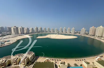 شقة - غرفة نوم - 2 حمامات للايجار في ابراج المتحدة - فيفا بحرية - جزيرة اللؤلؤة - الدوحة