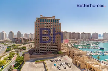 Apartment - 2 Bedrooms - 3 Bathrooms for rent in West Porto Drive - Porto Arabia - The Pearl Island - Doha