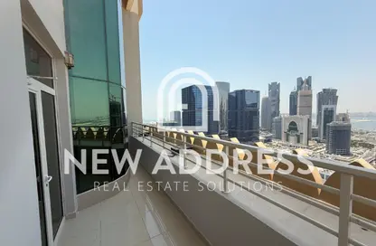 دوبلكس - 3 غرف نوم - 2 حمامات للايجار في برج وست باي - الخليج الجنوبي - الخليج الغربي - الدوحة