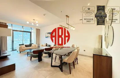 شقة - 2 غرف نوم - 3 حمامات للايجار في مرتفعات مارينا لوسيل - منطقة المارينا - الوسيل