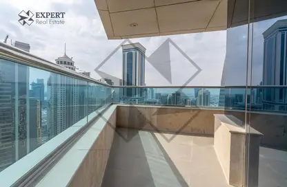 Balcony image for: Apartment - 3 Bedrooms - 4 Bathrooms for rent in 44 Tower - West Bay - West Bay - Doha, Image 1