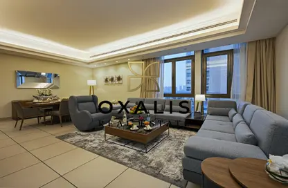 Apartment - 3 Bedrooms - 4 Bathrooms for rent in West Bay Tower - West Bay - West Bay - Doha