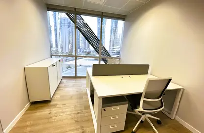 Office Space - Studio - 2 Bathrooms for rent in Tower 4 - The Gate Mall - West Bay - Doha