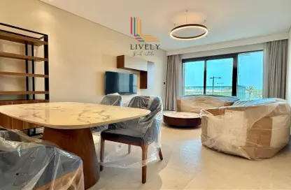 شقة - غرفة نوم - 2 حمامات للايجار في لوسيل ريسيدينس - منطقة المارينا - الوسيل