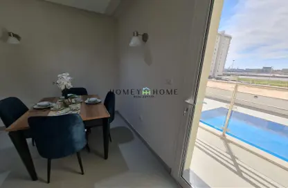 Dining Room image for: Apartment - 2 Bedrooms - 2 Bathrooms for rent in Al Erkyah City - Lusail, Image 1