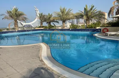 Pool image for: Apartment - 1 Bedroom - 2 Bathrooms for sale in Burj DAMAC Marina - Marina District - Lusail, Image 1