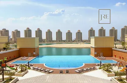 Apartment - 1 Bedroom - 2 Bathrooms for rent in Viva Bahriyah - The Pearl Island - Doha