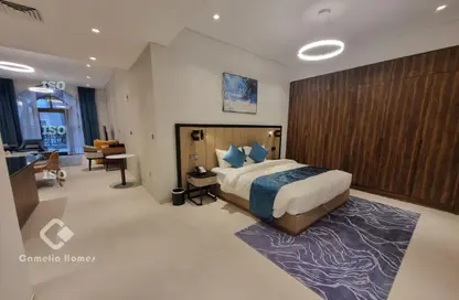 شقة - 1 حمام للايجار في البلاج الجنوبي - البلاج - جزيرة اللؤلؤة - الدوحة