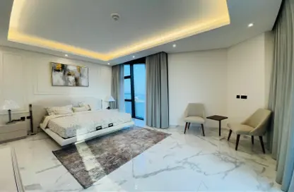 Apartment - 2 Bedrooms - 3 Bathrooms for rent in Lusail Marina Heights - Marina District - Lusail