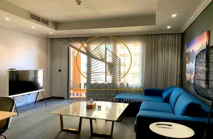 Apartment - 2 Bedrooms - 3 Bathrooms for rent in Tower 4 - Porto Arabia - The Pearl Island - Doha