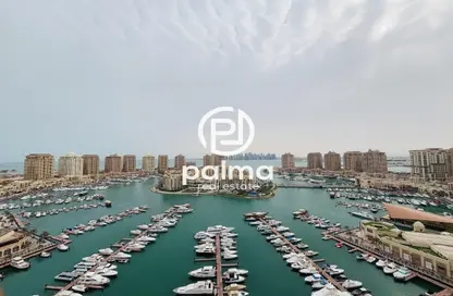 Apartment - 2 Bedrooms - 2 Bathrooms for rent in East Porto Drive - Porto Arabia - The Pearl Island - Doha