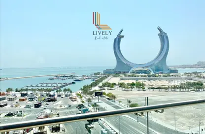 Apartment - 1 Bedroom - 2 Bathrooms for rent in Marina Tower 12 - Marina District - Lusail