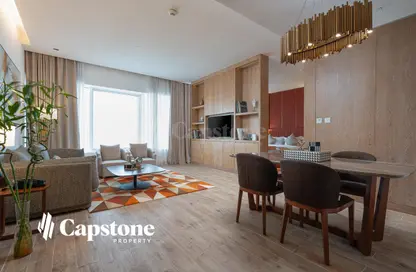 شقة - غرفة نوم - 1 حمام للايجار في فيلات وست باي - الخليج الجنوبي - الخليج الغربي - الدوحة