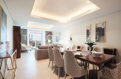 Townhouse - 3 Bedrooms - 4 Bathrooms for rent in Abraj Bay - Abraj Quartiers - The Pearl Island - Doha