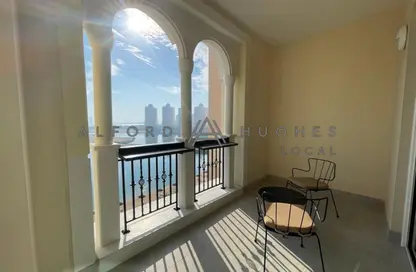 شقة - غرفة نوم - 2 حمامات للايجار في فيفا بحرية - جزيرة اللؤلؤة - الدوحة