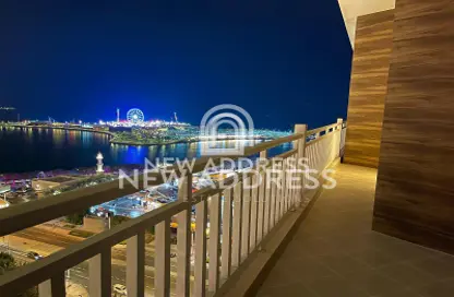Apartment - 2 Bedrooms - 3 Bathrooms for rent in Marine - Qanat Quartier - The Pearl Island - Doha