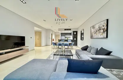 Apartment - 2 Bedrooms - 3 Bathrooms for rent in Lusail Residence - Marina District - Lusail